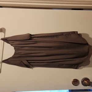 Off the shoulder green dress